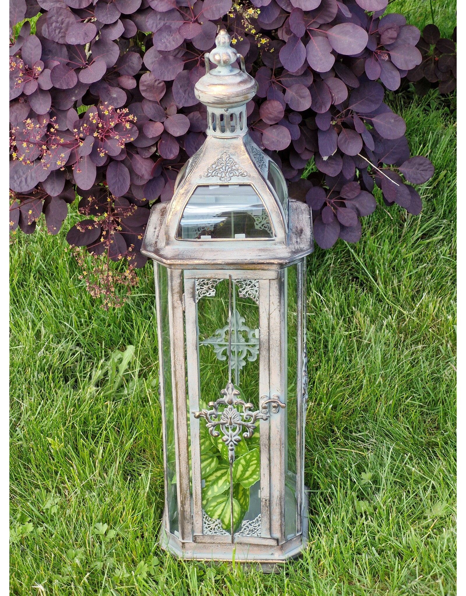 Trukado Miscellaneous - Tin Lantern Baroque style 61cm