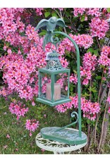 JB Miscellaneous - Brocante Hangende Lantaarn met Vogel op Standaard