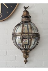 JB Miscellaneous - Wand Lantaarn Halve Bol met Spiegel