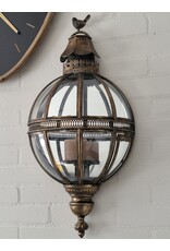 JB Miscellaneous - Wand Lantaarn Halve Bol met Spiegel