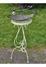 Trukado Miscellaneous - IJzeren Vintage Plantentafeltje vintage wit-goud