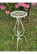 Trukado Miscellaneous - IJzeren Vintage Plantentafeltje vintage wit-goud
