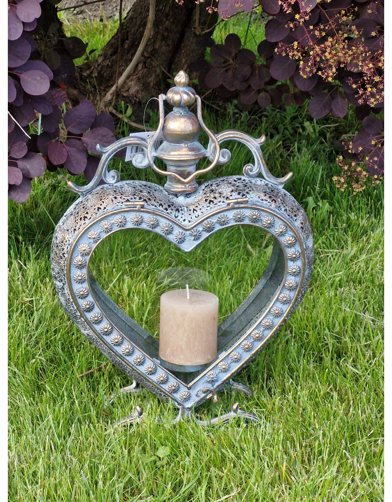 JB Miscellaneous - Hartvormige Lantaarn  staand en hangend 46,3cm