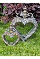 JB Miscellaneous - Heart-shaped lantern – standing and hanging46.3cm