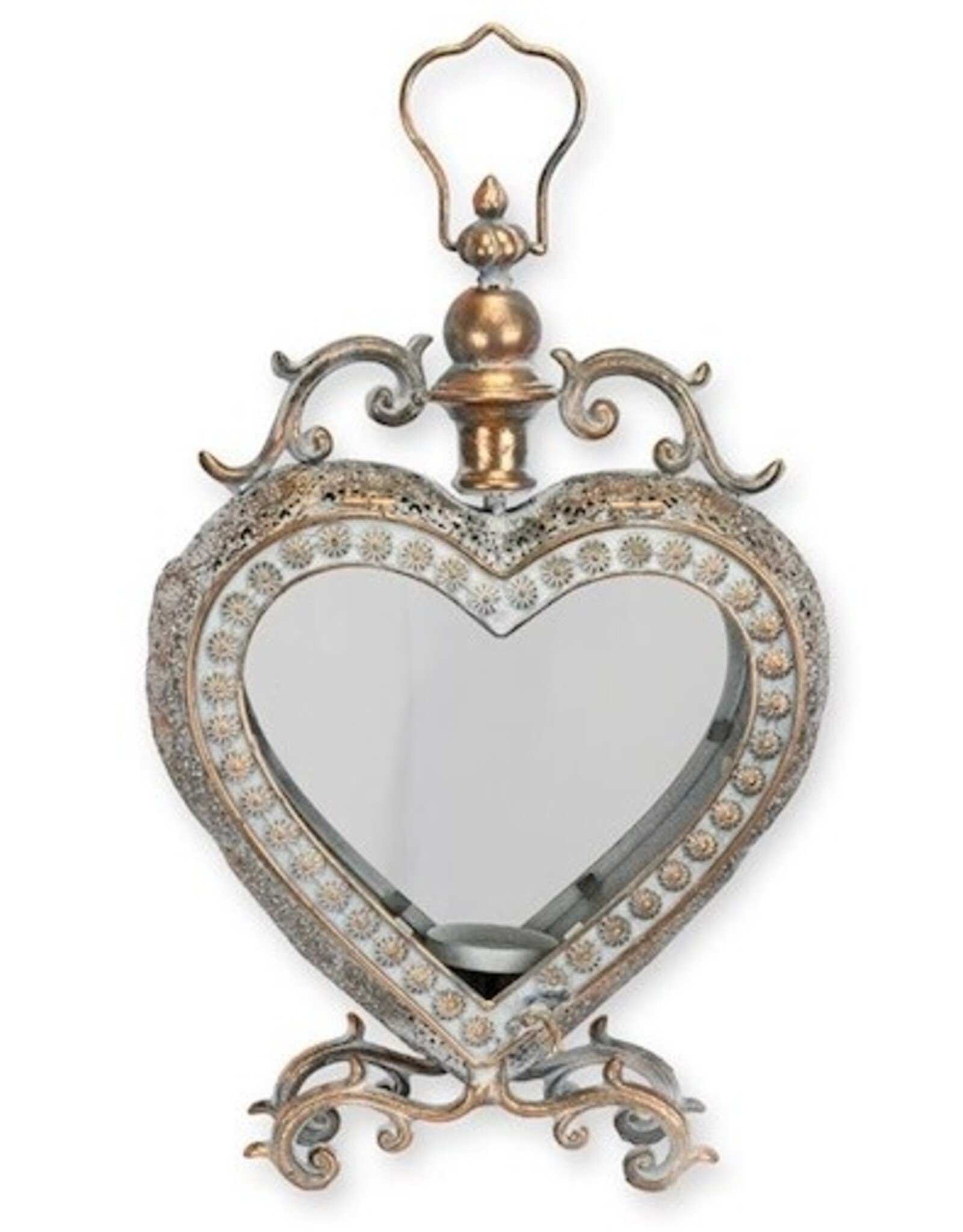 JB Miscellaneous - Hartvormige Lantaarn  staand en hangend 46,3cm