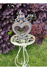 JB Miscellaneous - Heart-shaped lantern – standing and hanging, 27.8cm