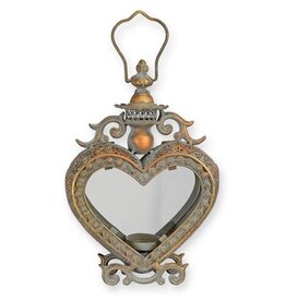 JB Hartvormige Lantaarn  staand en hangend 27,8cm