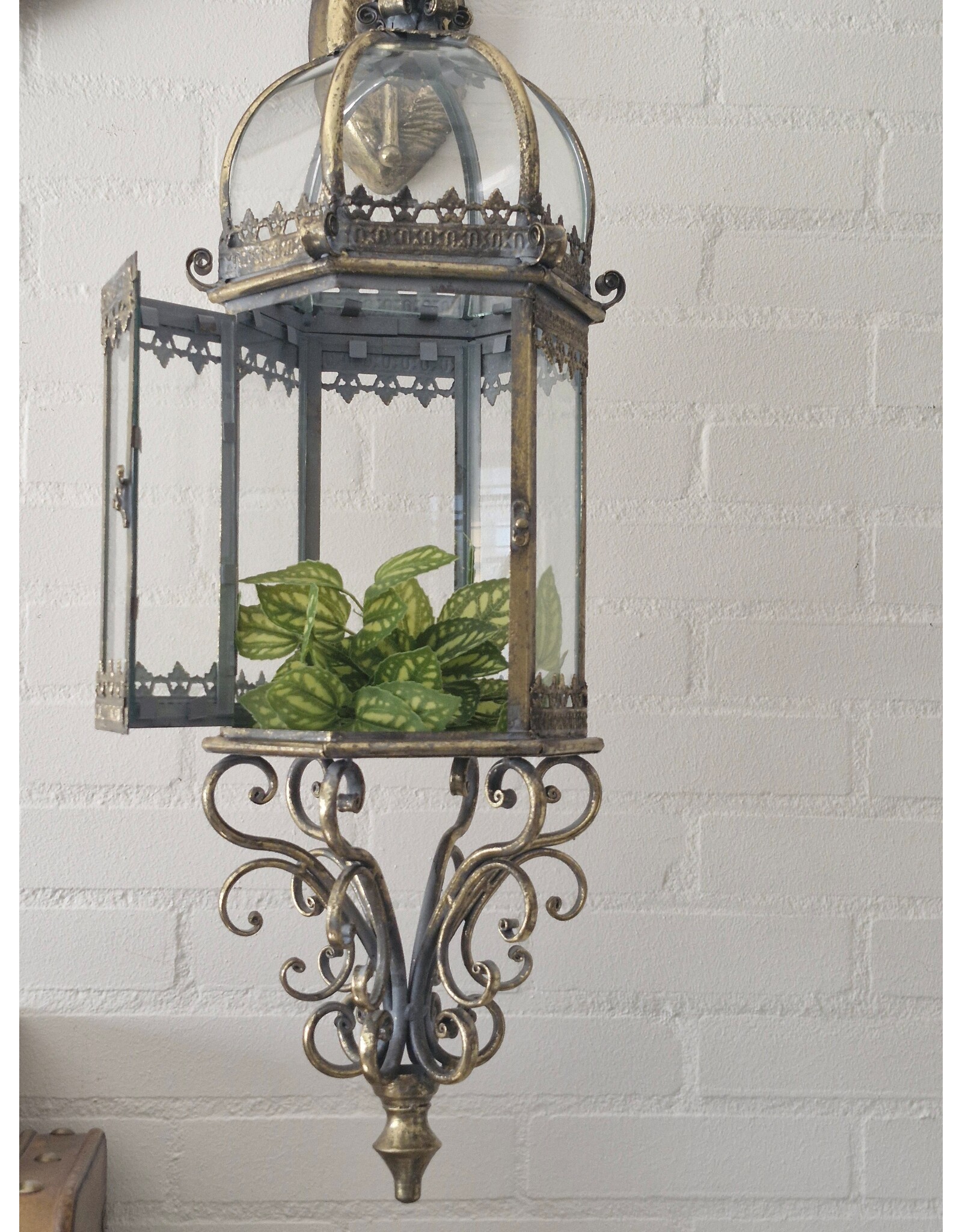 JB Miscellaneous - Rococo-Style Wall Mount Lantern 70.6cm