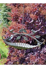 SH Miscellaneous - Bird Bath / Feeding Bowl - Leaf with Birds
