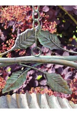 SH Miscellaneous - Bird Bath / Feeding Bowl - Leaf with Birds