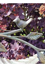 SH Miscellaneous - Vogelbad-Voederschaal - Blad met Vogeltjes