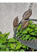 SH Miscellaneous - Bird Bath / Feeding Bowl - Leaf with Birds