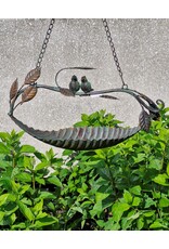 SH Miscellaneous - Vogelbad-Voederschaal - Blad met Vogeltjes