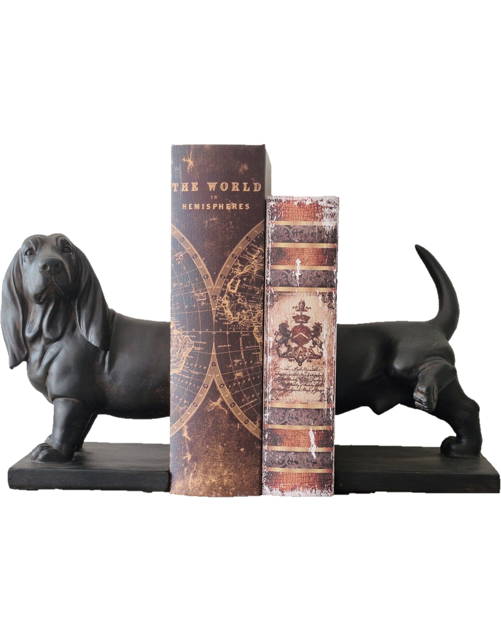 Trukado Miscellaneous - Teckel boekensteunen  tweedelig