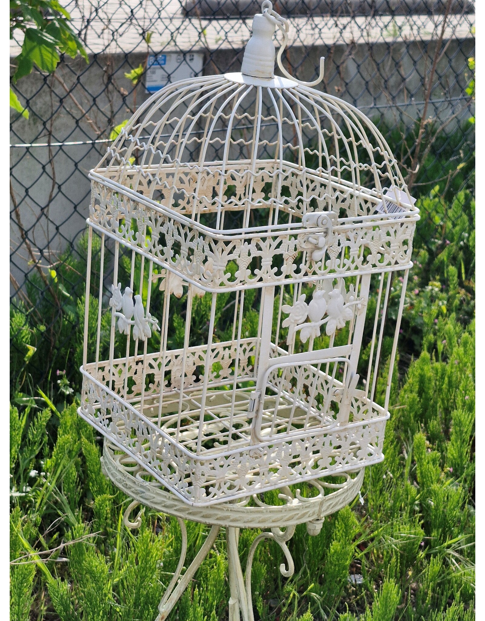 Trukado Miscellaneous - Brocante Metal Birdcage - Set of 2