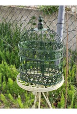 Trukado Miscellaneous - Brocante Metal Birdcage green - Set of 2