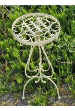 Trukado Miscellaneous - IJzeren Vintage Plantentafeltje vintage wit-goud