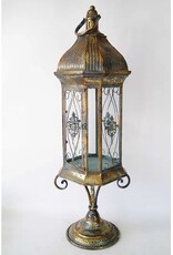 Trukado Miscellaneous - Tin Lantern Rococo Style 86.5cm