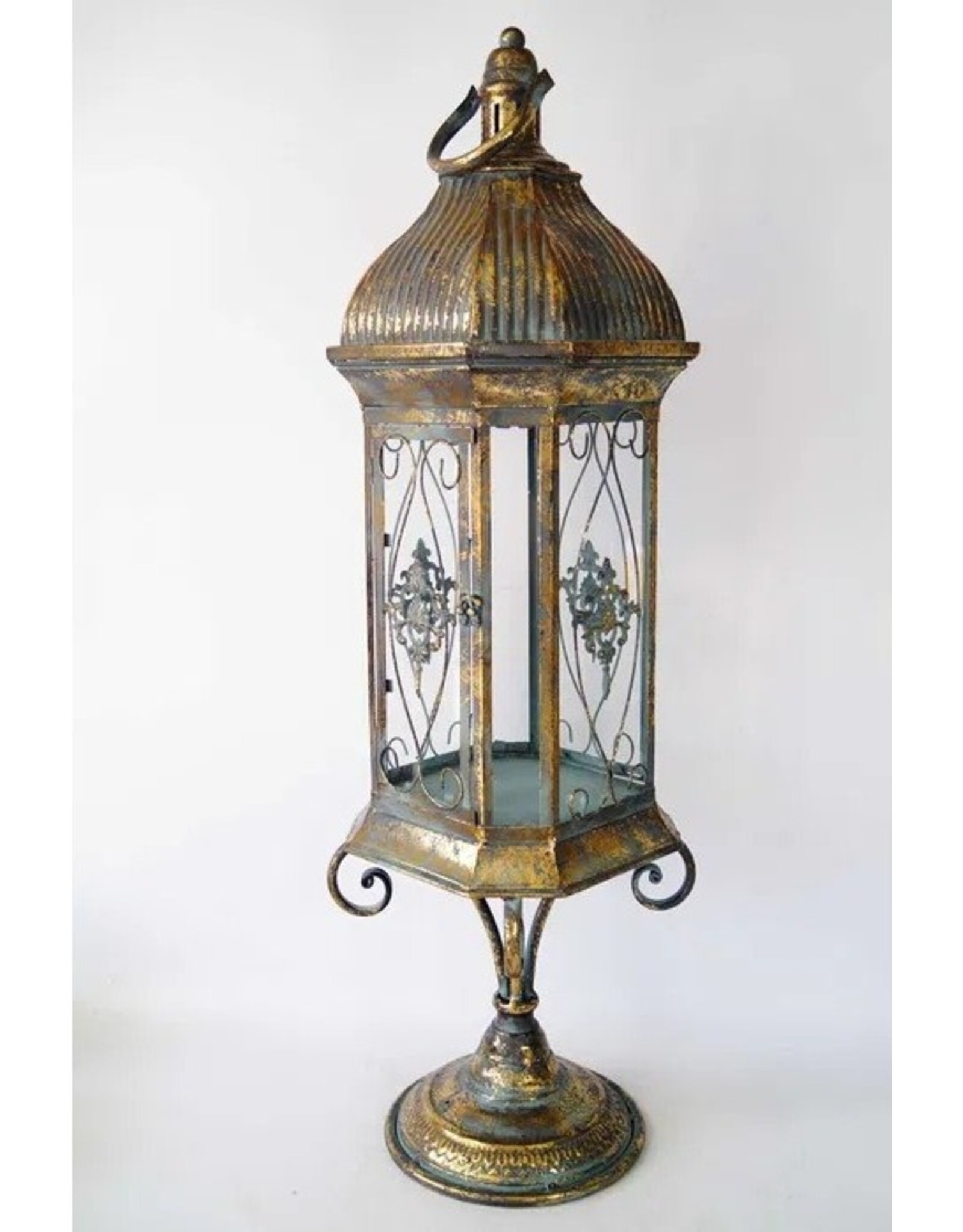 Trukado Miscellaneous - Tin Lantern Rococo Style 86.5cm