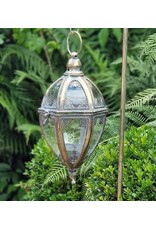 JB Miscellaneous - Tuinsteker met Mooie Glazen Lantaarn 88cm