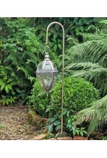 JB Miscellaneous - Tuinsteker met Mooie Glazen Lantaarn 88cm