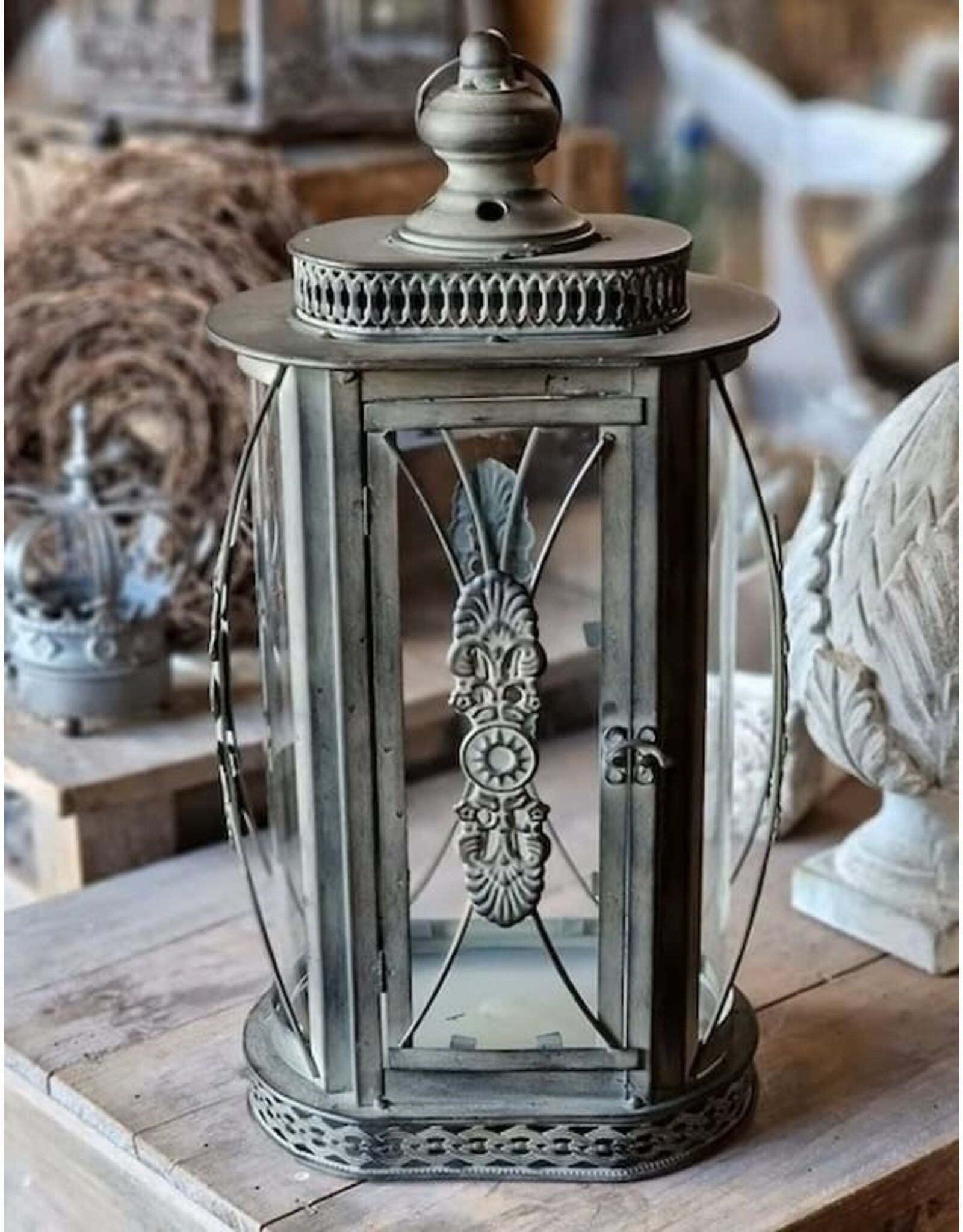 Trukado Miscellaneous - Tin Lantern Baroque style standing/hanging model