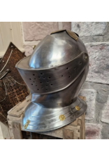 Trukado Miscellaneous - Middeleeuwse Ridderhelm Draagbare metalen replica
