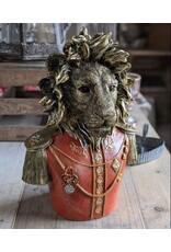 JB Giftware & Lifestyle - Lion Dressed as Officer Bust 36.6