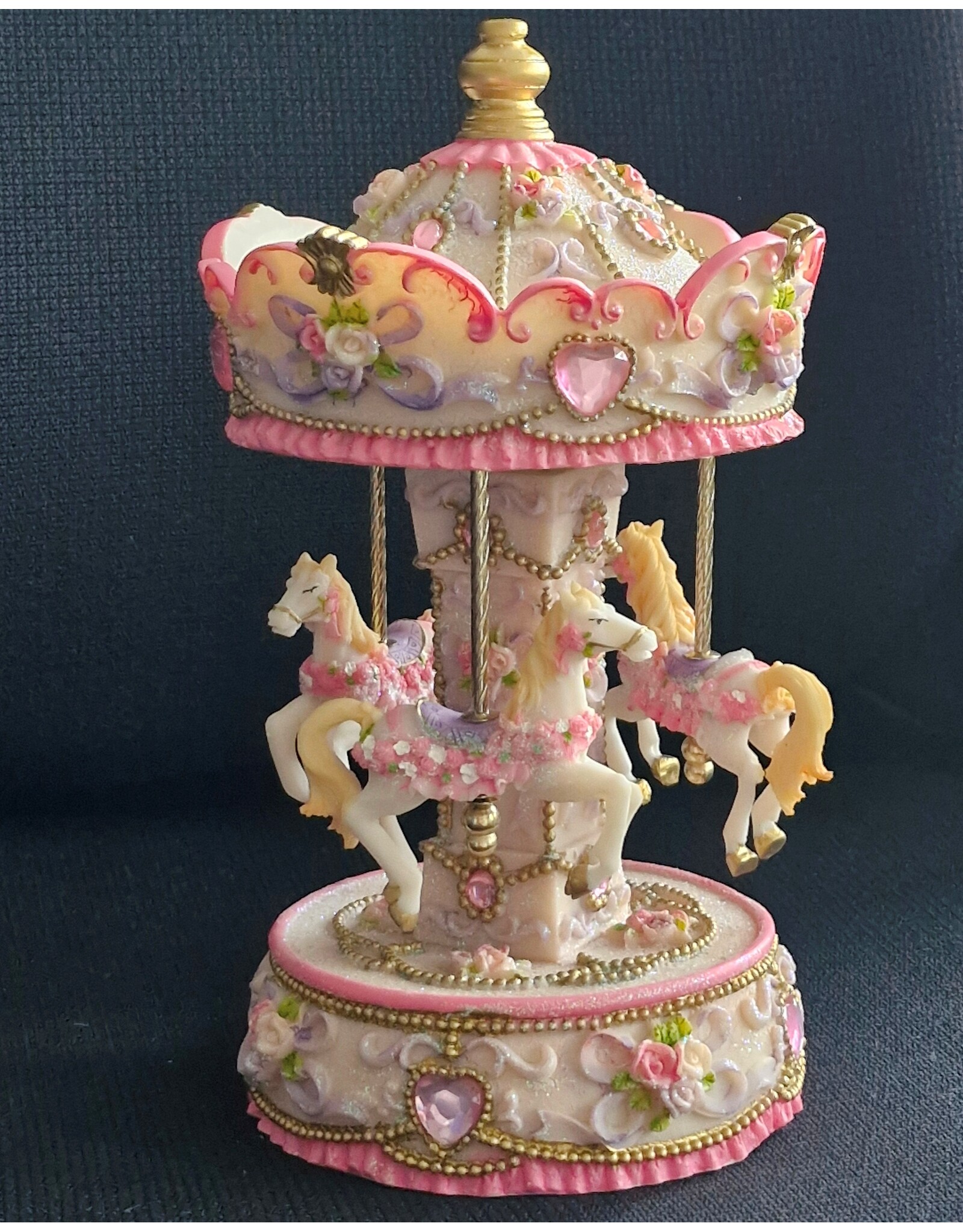 Trukado Giftware & Lifestyle - Muziekdoos Vintage Carrousel Speeldoos