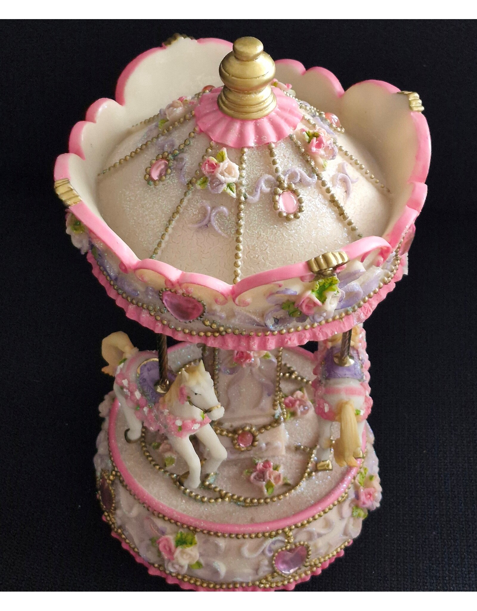 Trukado Giftware & Lifestyle - Muziekdoos Vintage Carrousel Speeldoos