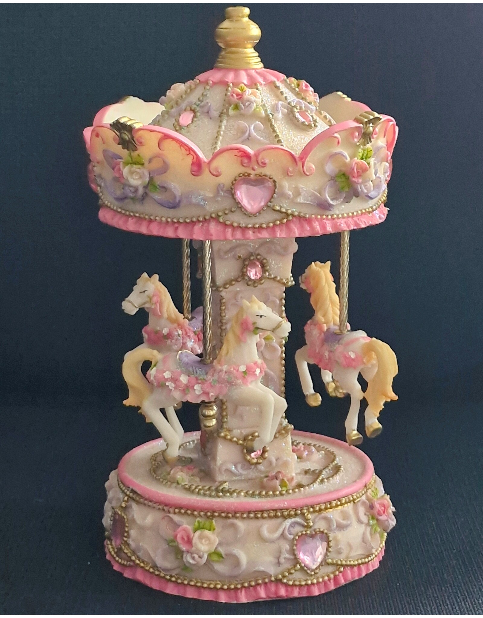 Trukado Giftware & Lifestyle - Muziekdoos Vintage Carrousel Speeldoos