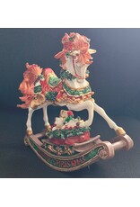 Trukado Giftware & Lifestyle - Muziekdoos Vintage Kerstpaard Speeldoos