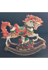Trukado Giftware & Lifestyle - Muziekdoos Vintage Kerstpaard Speeldoos