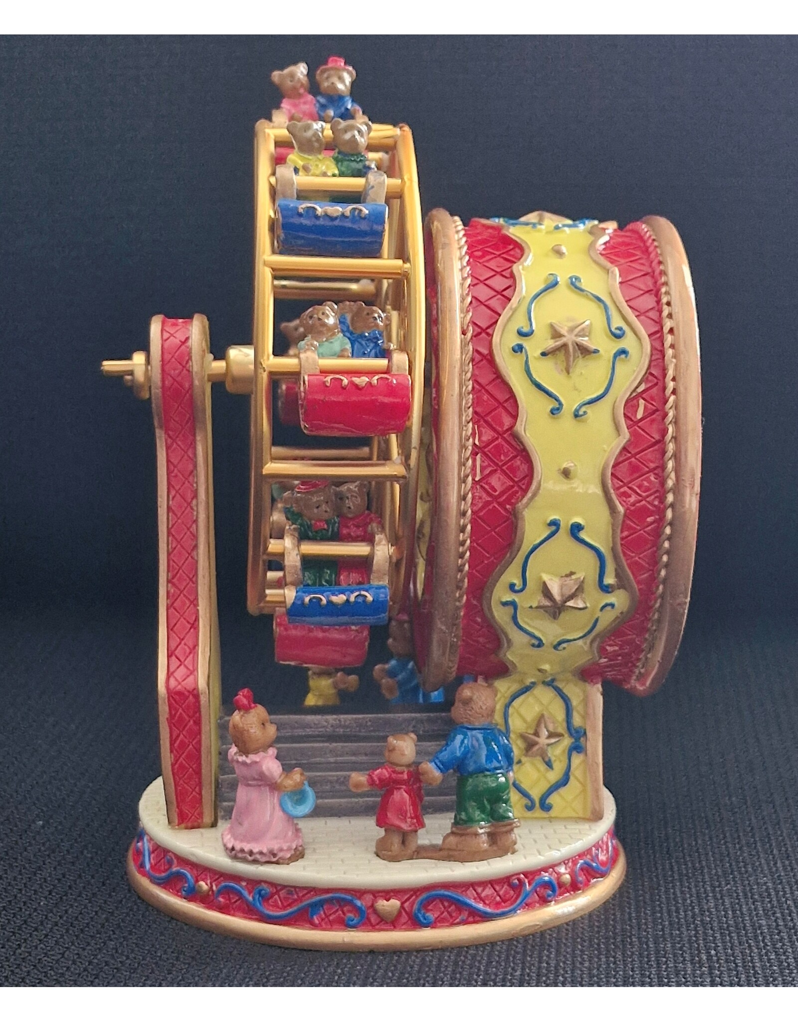 Trukado Giftware & Lifestyle - Muziekdoos Reuzenrad met Beertjes Speeldoos