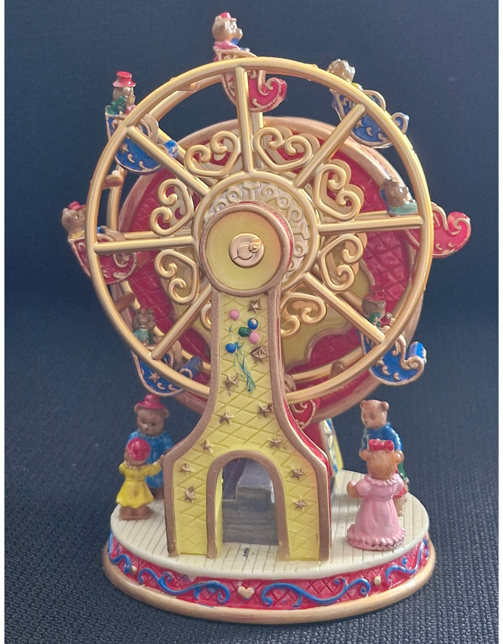Trukado Giftware & Lifestyle - Muziekdoos Reuzenrad met Beertjes Speeldoos