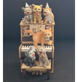 Trukado Music Box Piano with Kittens