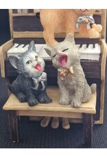 Trukado Giftware & Lifestyle - Muziekdoos Piano met Kittens Speeldoos