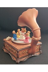 Trukado Giftware & Lifestyle - Muziekdoos Grammofoon met Dansende Beertjes