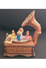 Trukado Giftware & Lifestyle - Muziekdoos Grammofoon met Dansende Beertjes