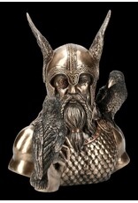 Veronese Design Giftware Figurines Collectables - Odin's Messengers - Odin bust 23cm