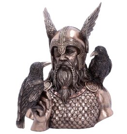 Veronese Design Odins Messengers - Odin buste 23cm