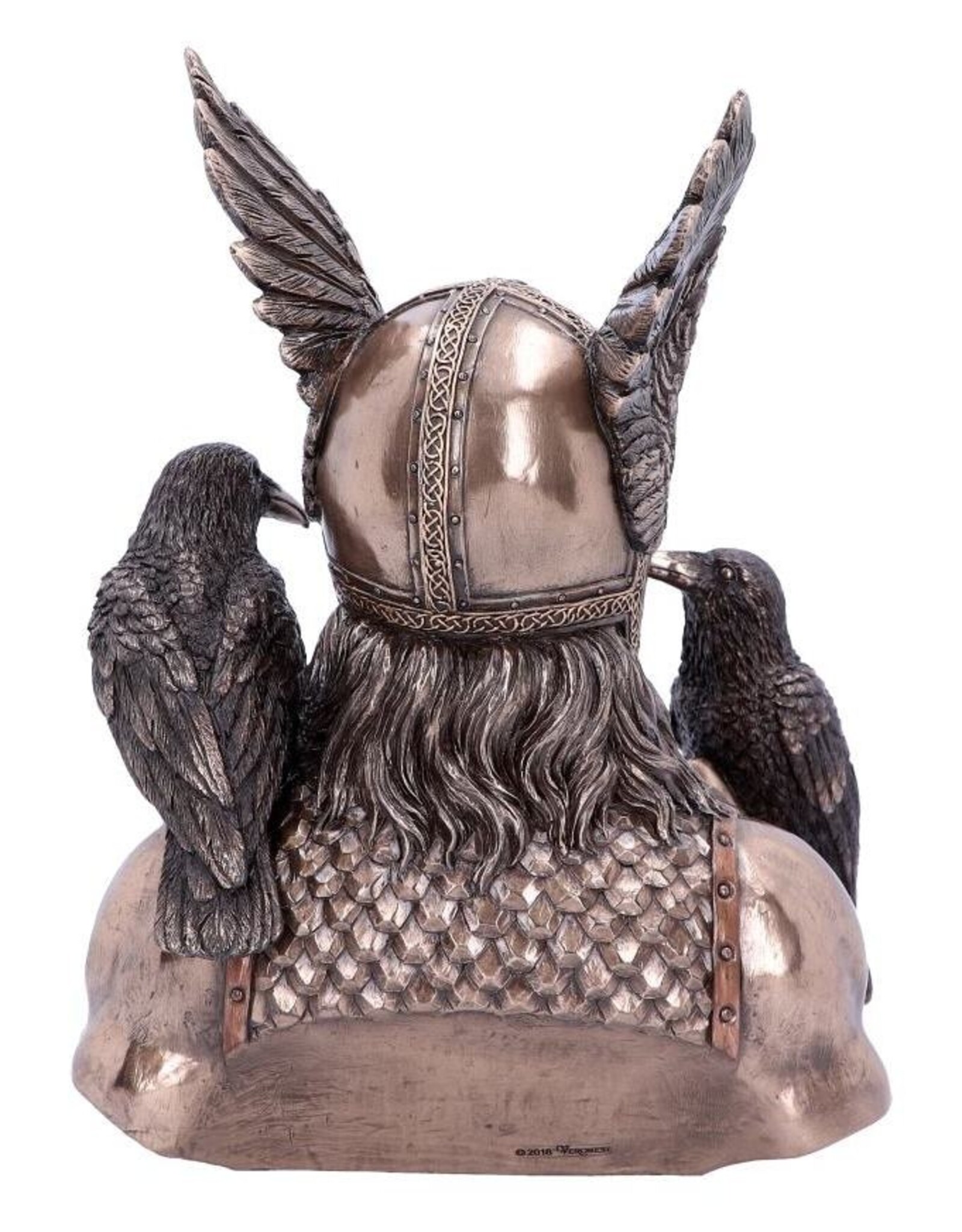 Veronese Design Giftware Figurines Collectables - Odin's Messengers - Odin bust 23cm