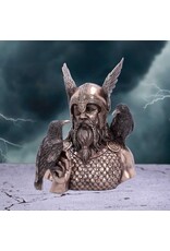 Veronese Design Giftware Figurines Collectables - Odin's Messengers - Odin bust 23cm