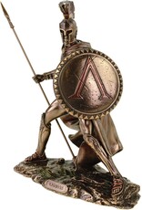 Veronese Design Giftware Figurines Collectables -  Leonidas Holding a Spear statue Veronese Design