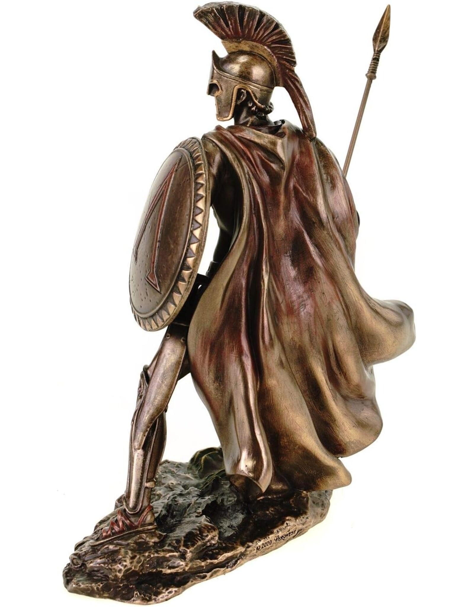 Veronese Design Giftware Figurines Collectables -  Leonidas Holding a Spear statue Veronese Design