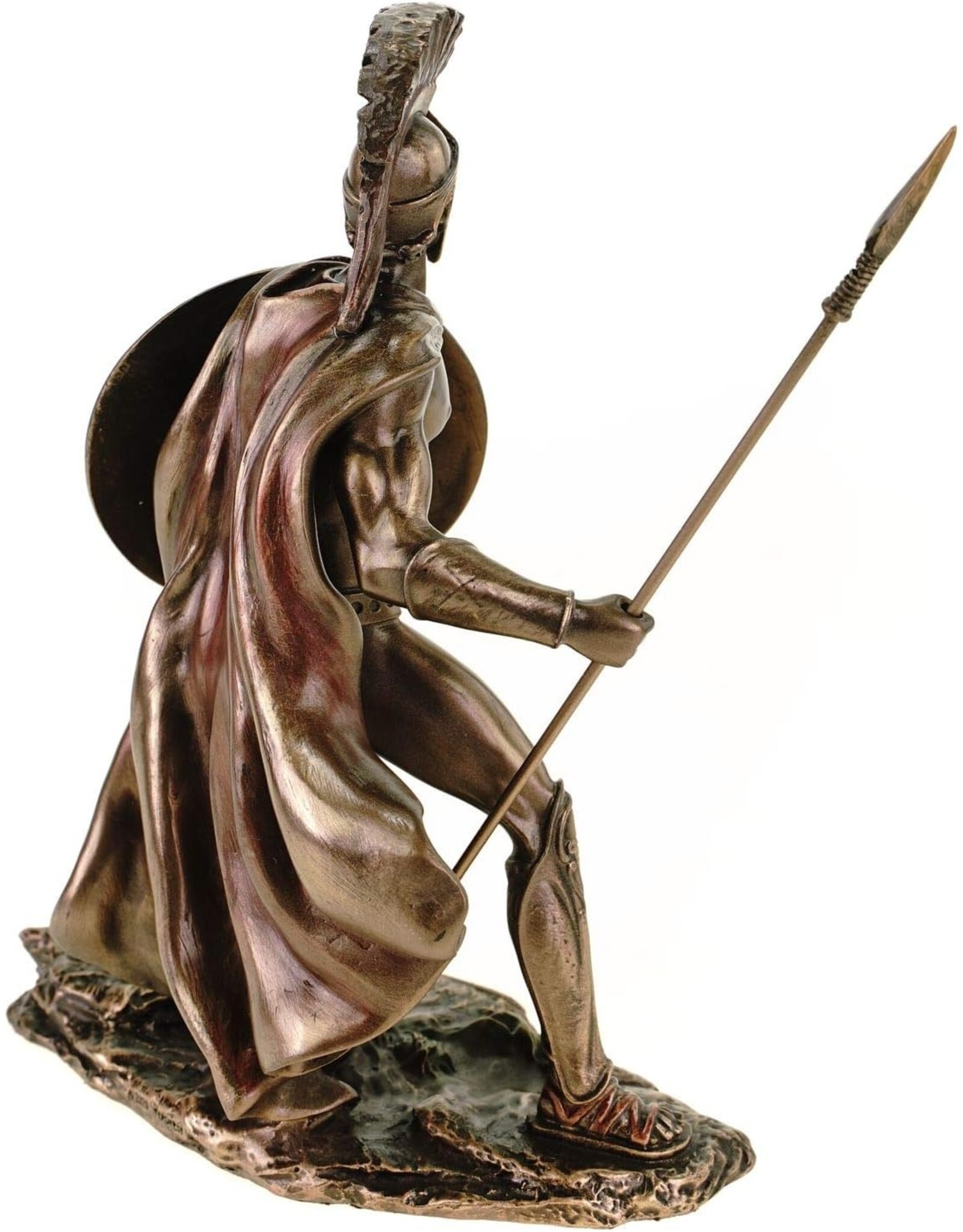 Veronese Design Giftware Figurines Collectables -  Leonidas Holding a Spear statue Veronese Design