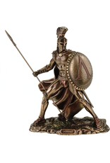 Veronese Design Giftware Figurines Collectables -  Leonidas Holding a Spear statue Veronese Design