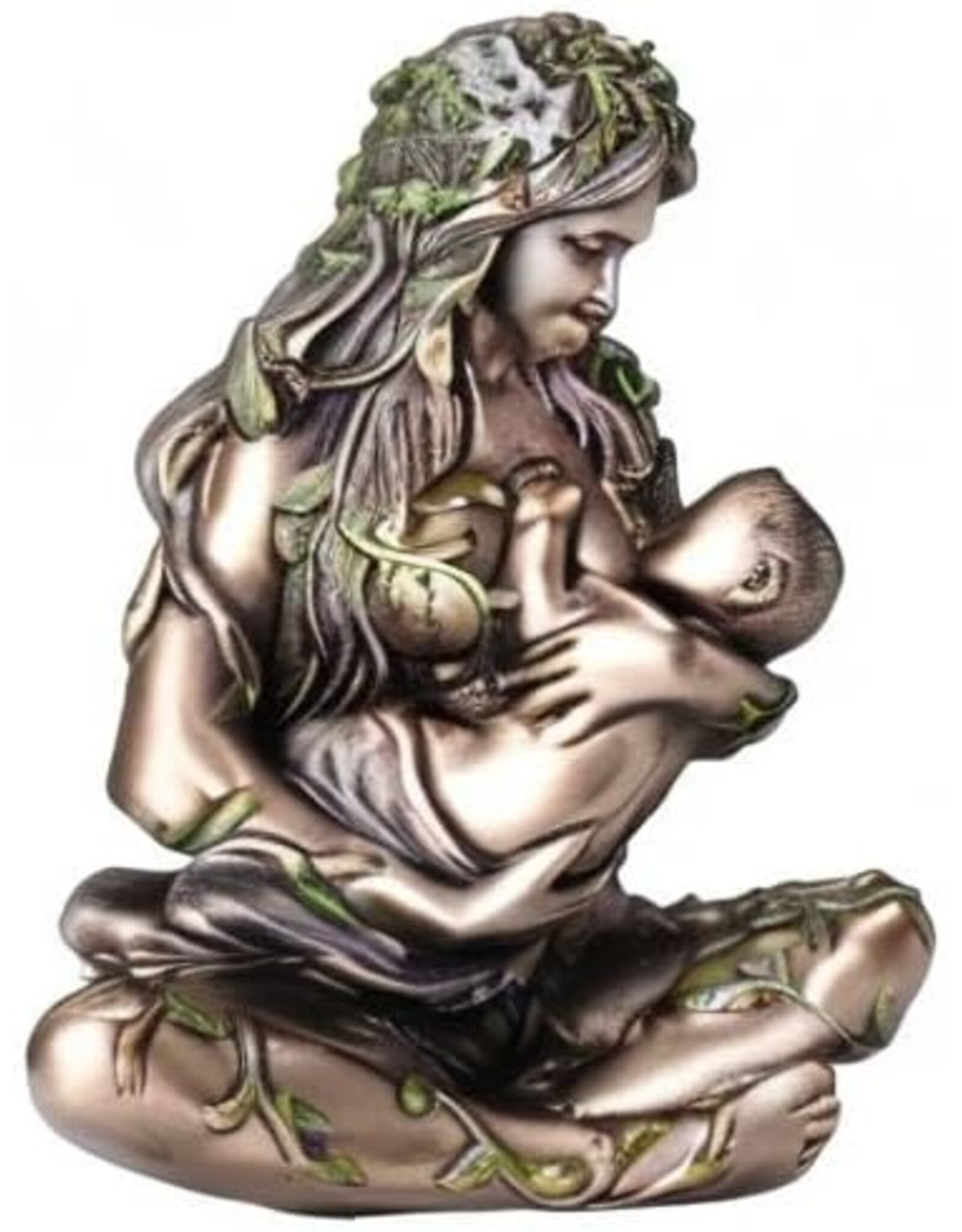 Veronese Design Giftware & Lifestyle - Earthmother Gaia with Baby on her Breast