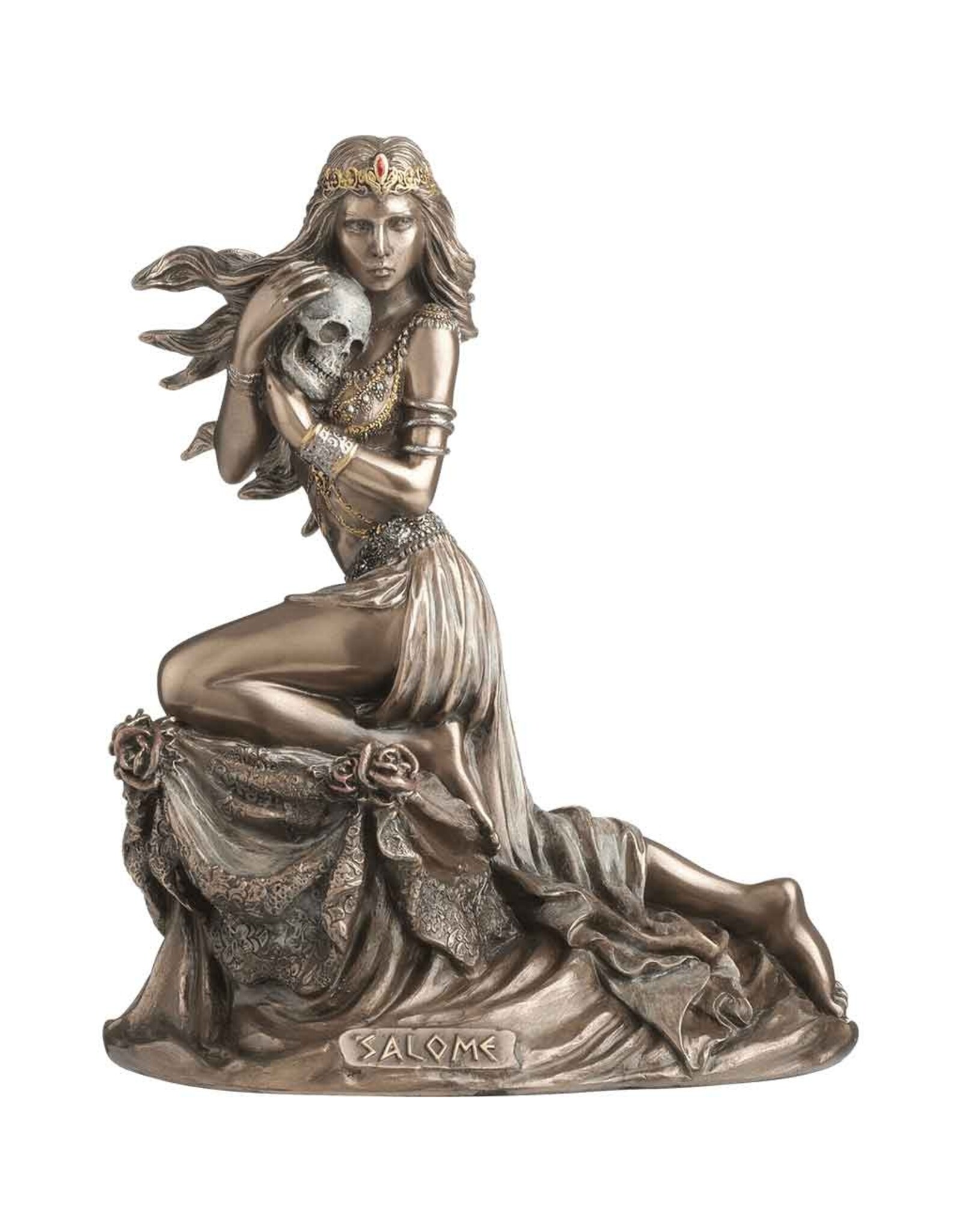 Veronese Design Giftware & Lifestyle - Verlijdelijke Danseres Salome met het Hoofd Veronese Design