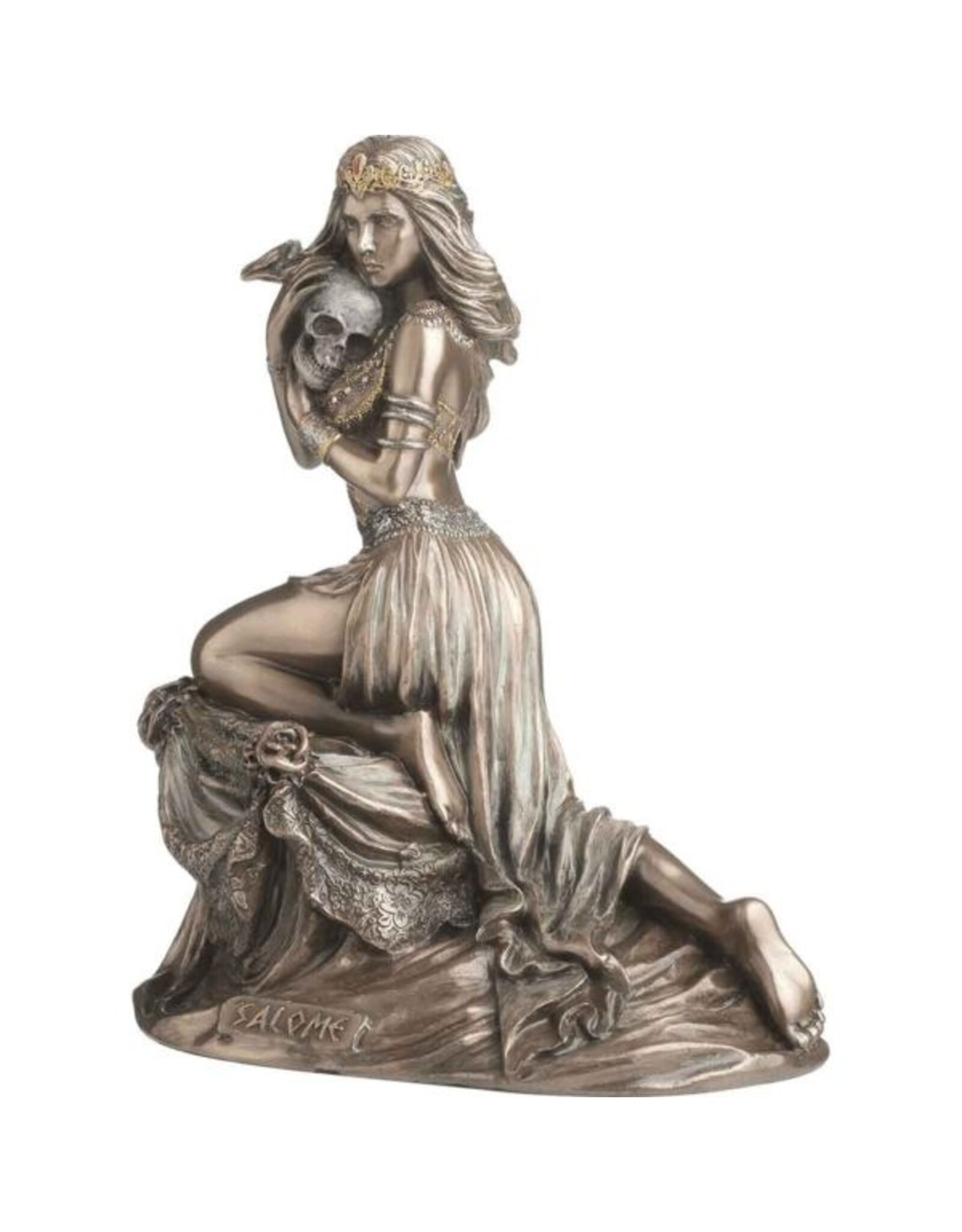 Veronese Design Giftware & Lifestyle - Verlijdelijke Danseres Salome met het Hoofd Veronese Design